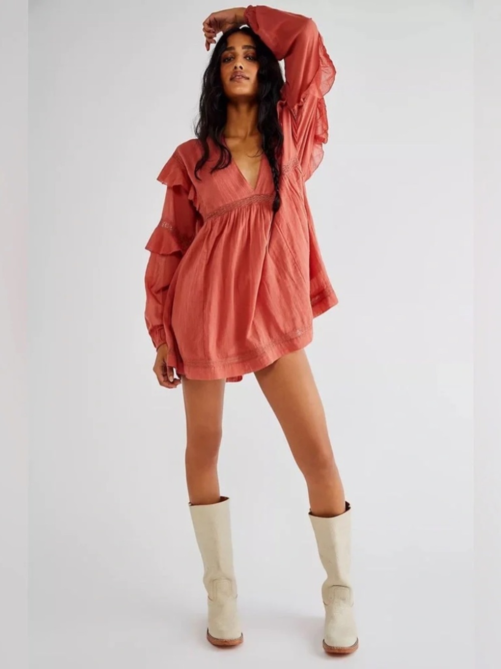 Free People Seashell Skort Romper NWT S